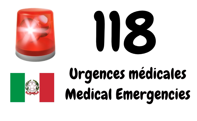 118 Fiches urgences médicales IT